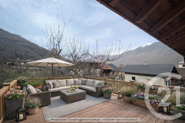 Appartement F3 à vendre - 3 pièces - 82.0 m2 - ESSERTS BLAY - 73 - RHONE-ALPES - Century 21 Atc