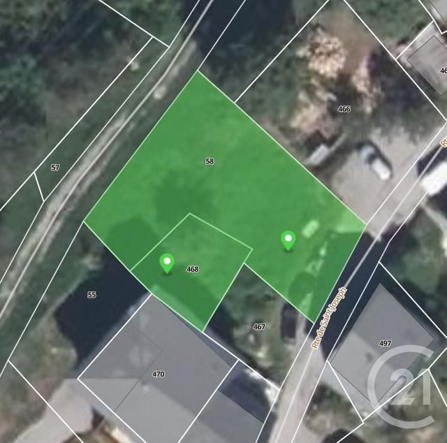 terrain à vendre - 460.0 m2 - LES AVANCHERS VALMOREL - 73 - RHONE-ALPES - Century 21 Atc